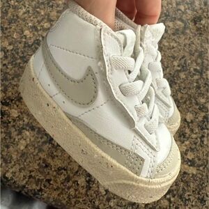 Nike Blazers size 2c